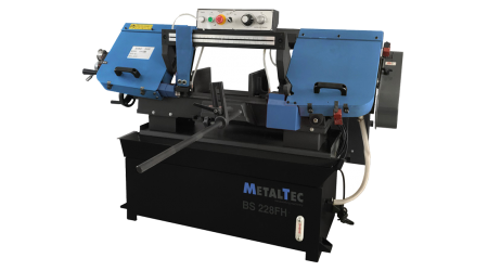 Manual band saw for metal cutting MetalTec BS 228 FH