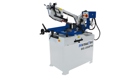 Manual band saw for metal cutting MetalTec BS 250 FH