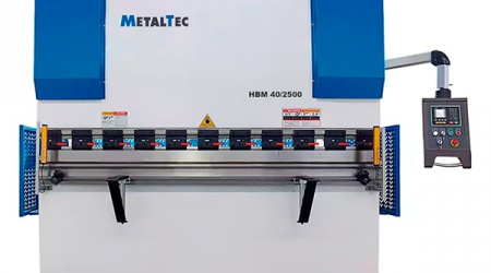 Hydraulic press brake MetalTec HBM 40/2500 E22