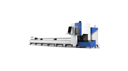 Fiber laser machine for cutting metal pipes MetalTec T-6016