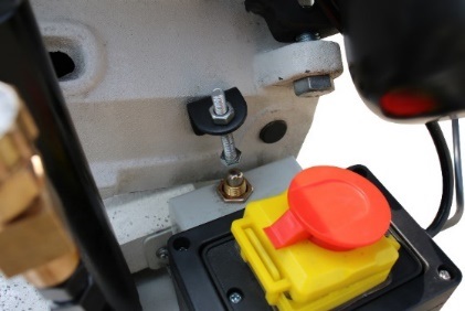 Image of stop button for MetalTec BS 170 FH band saw
